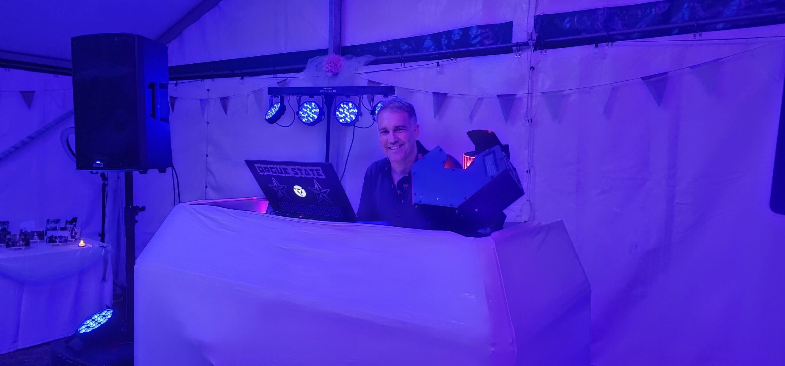 Rogue State DJ live at a venue
